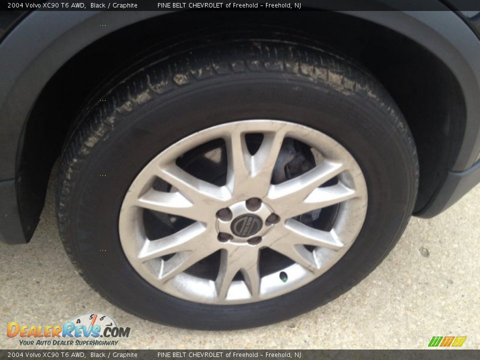 2004 Volvo XC90 T6 AWD Black / Graphite Photo #6