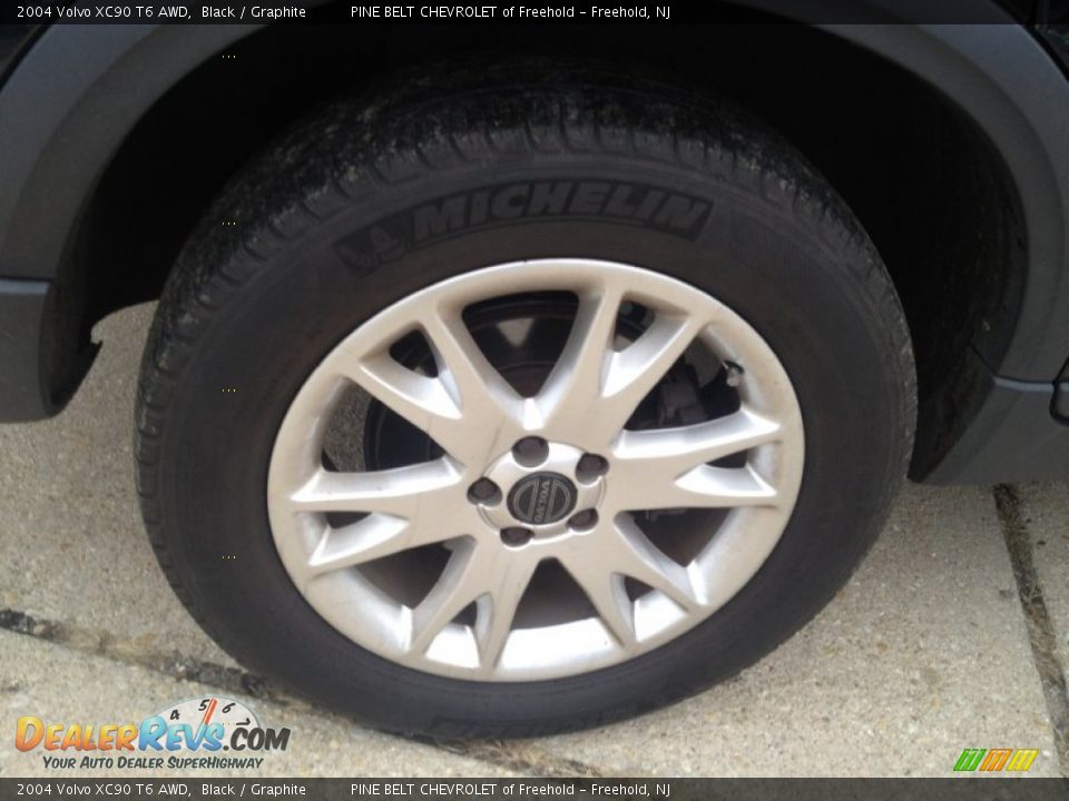 2004 Volvo XC90 T6 AWD Black / Graphite Photo #7