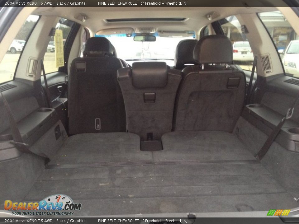 2004 Volvo XC90 T6 AWD Black / Graphite Photo #16