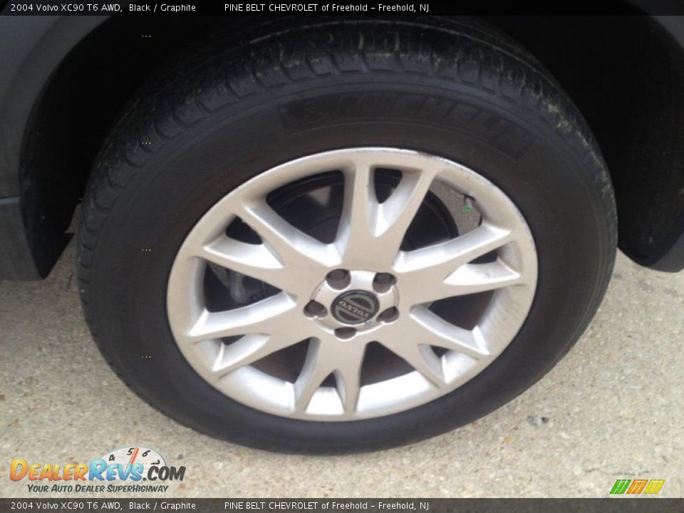 2004 Volvo XC90 T6 AWD Black / Graphite Photo #18