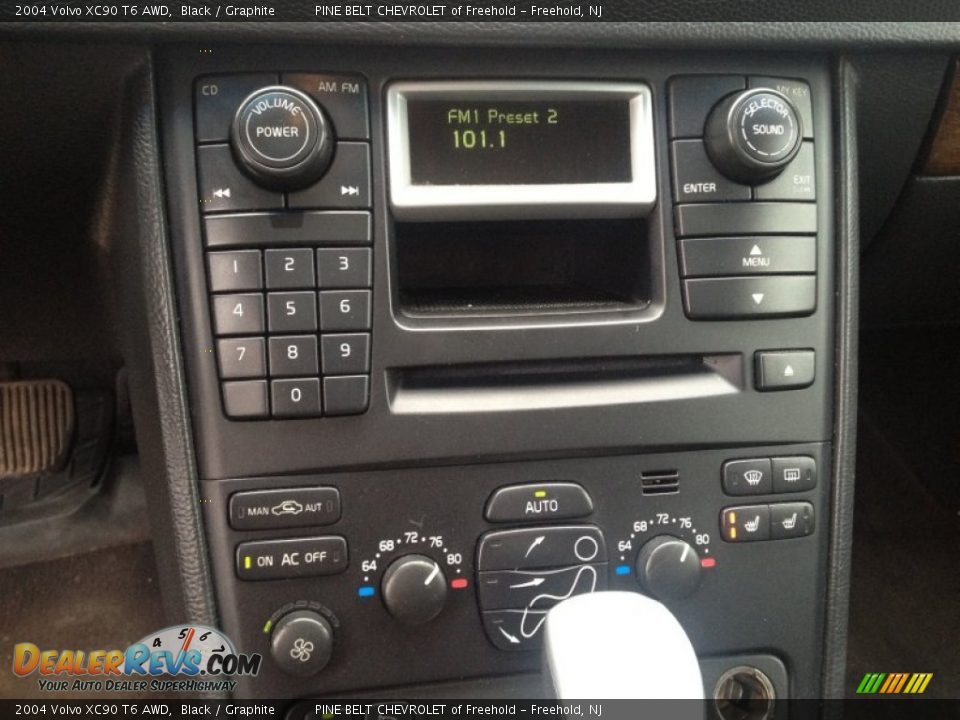 2004 Volvo XC90 T6 AWD Black / Graphite Photo #28