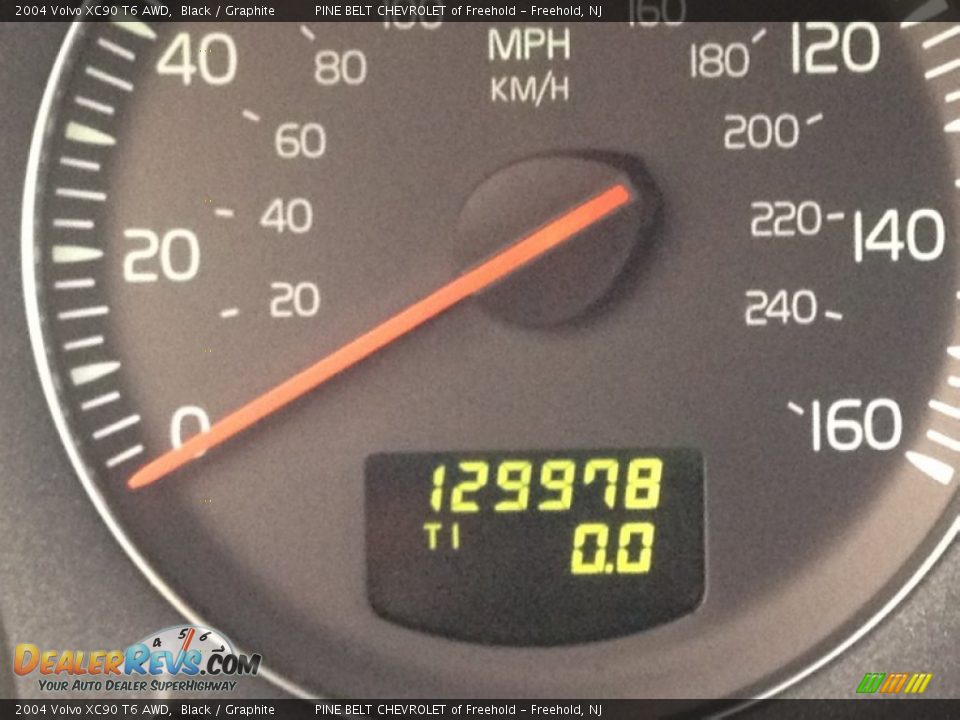 2004 Volvo XC90 T6 AWD Black / Graphite Photo #29