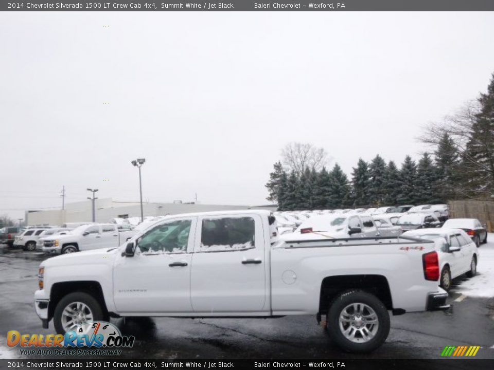 2014 Chevrolet Silverado 1500 LT Crew Cab 4x4 Summit White / Jet Black Photo #1