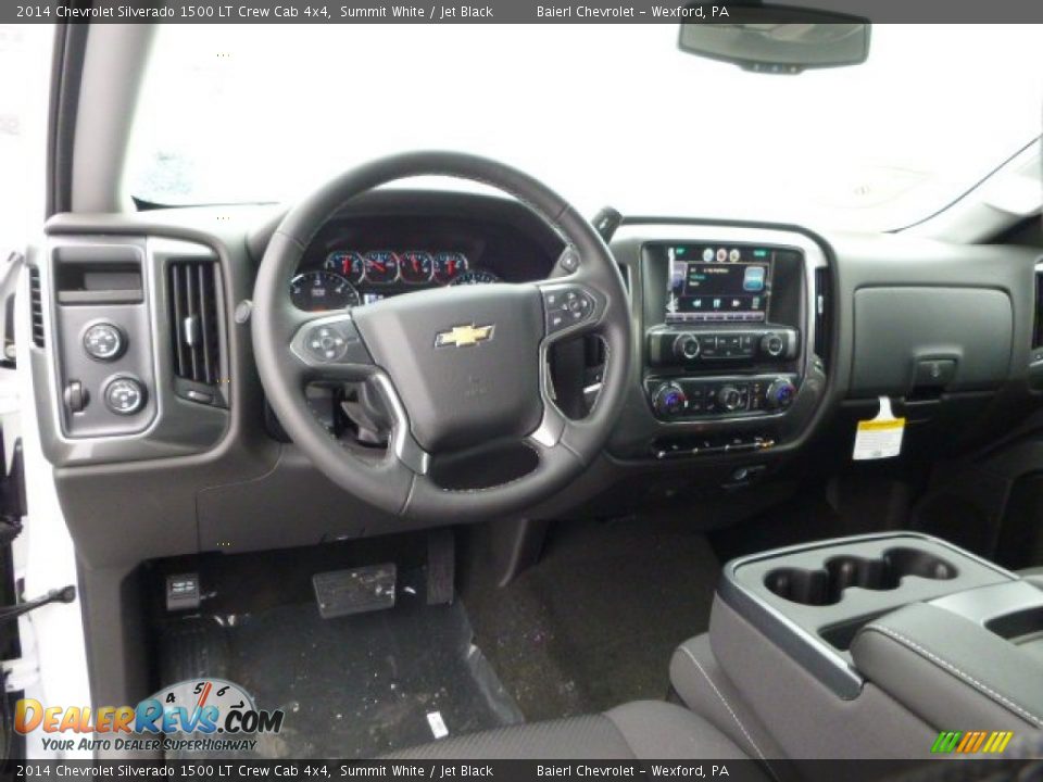 2014 Chevrolet Silverado 1500 LT Crew Cab 4x4 Summit White / Jet Black Photo #12