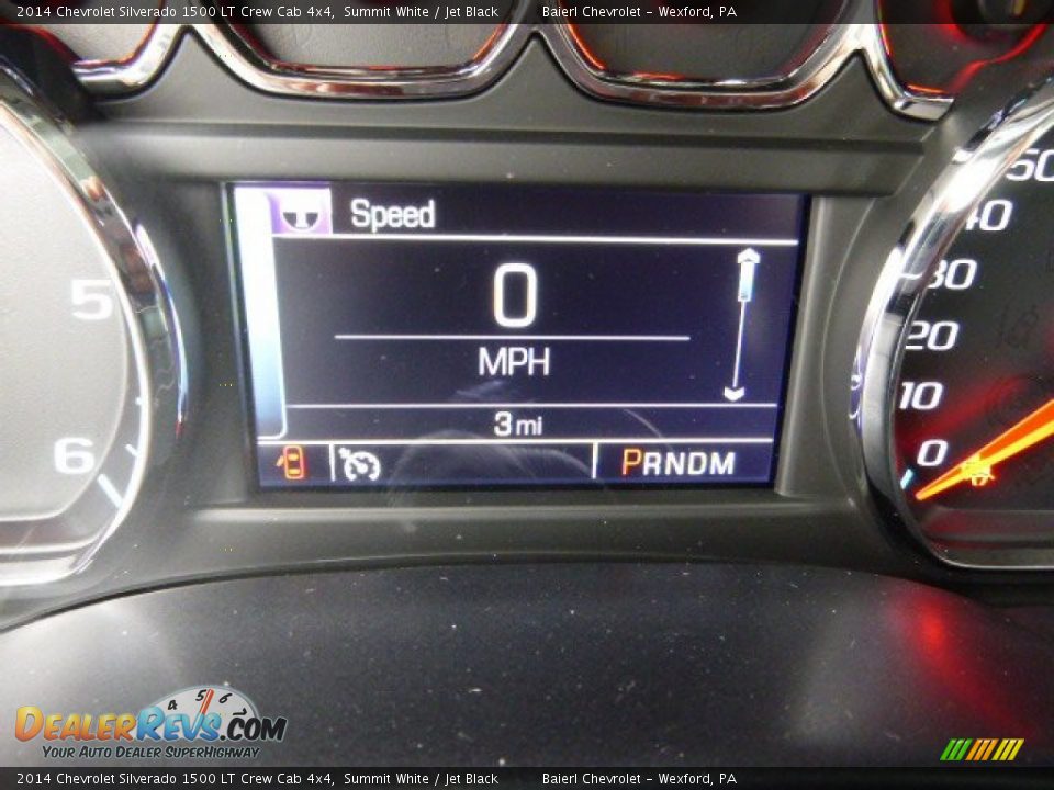 2014 Chevrolet Silverado 1500 LT Crew Cab 4x4 Summit White / Jet Black Photo #19