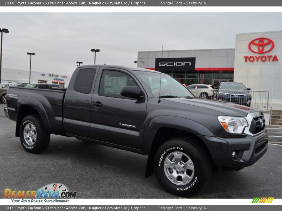 2014 Toyota Tacoma V6 Prerunner Access Cab Magnetic Gray Metallic / Graphite Photo #1