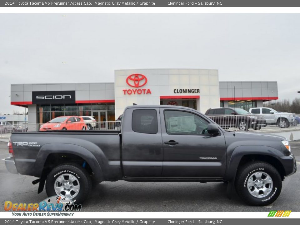 2014 Toyota Tacoma V6 Prerunner Access Cab Magnetic Gray Metallic / Graphite Photo #2