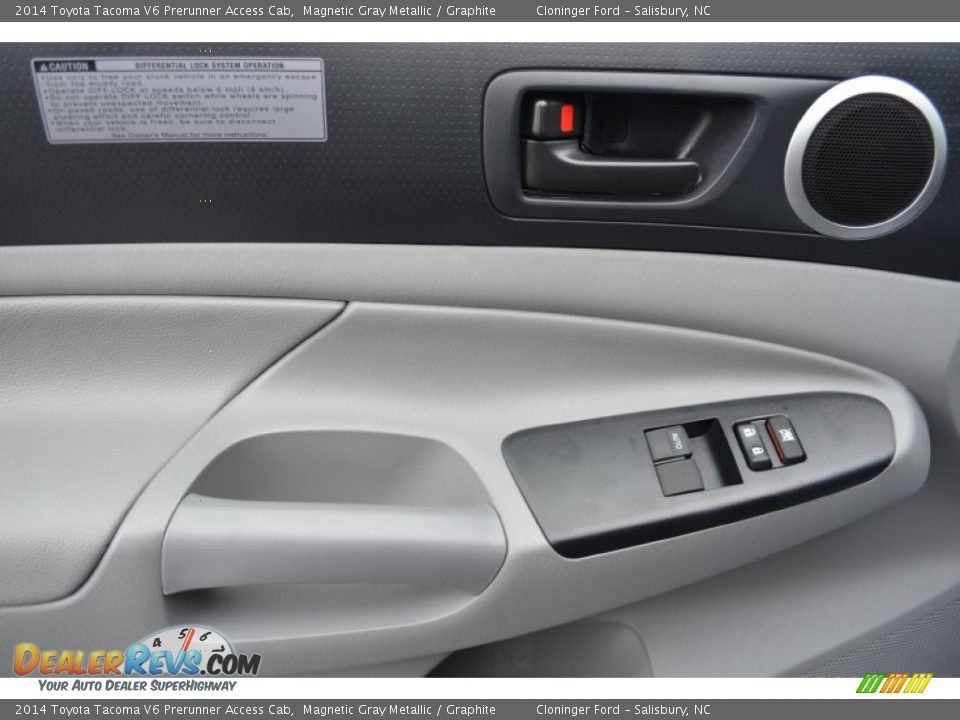 2014 Toyota Tacoma V6 Prerunner Access Cab Magnetic Gray Metallic / Graphite Photo #4