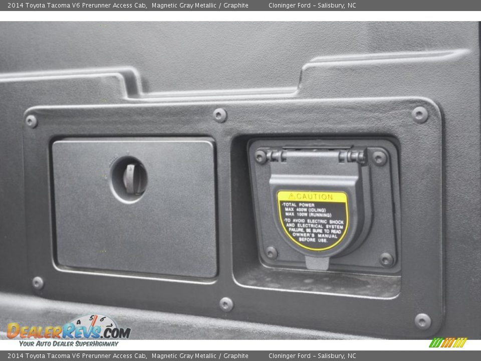 2014 Toyota Tacoma V6 Prerunner Access Cab Magnetic Gray Metallic / Graphite Photo #9