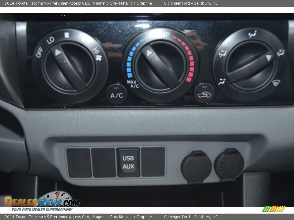 2014 Toyota Tacoma V6 Prerunner Access Cab Magnetic Gray Metallic / Graphite Photo #16