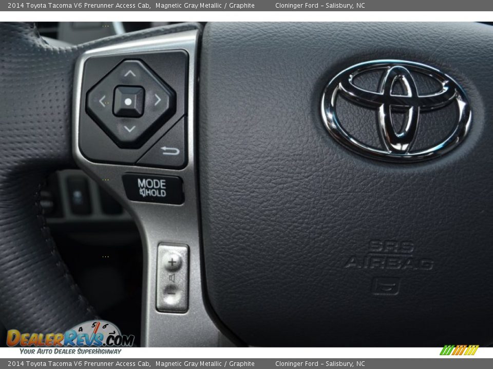 2014 Toyota Tacoma V6 Prerunner Access Cab Magnetic Gray Metallic / Graphite Photo #20