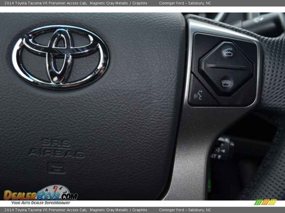 2014 Toyota Tacoma V6 Prerunner Access Cab Magnetic Gray Metallic / Graphite Photo #21