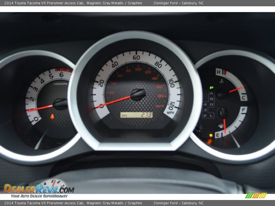 2014 Toyota Tacoma V6 Prerunner Access Cab Magnetic Gray Metallic / Graphite Photo #22
