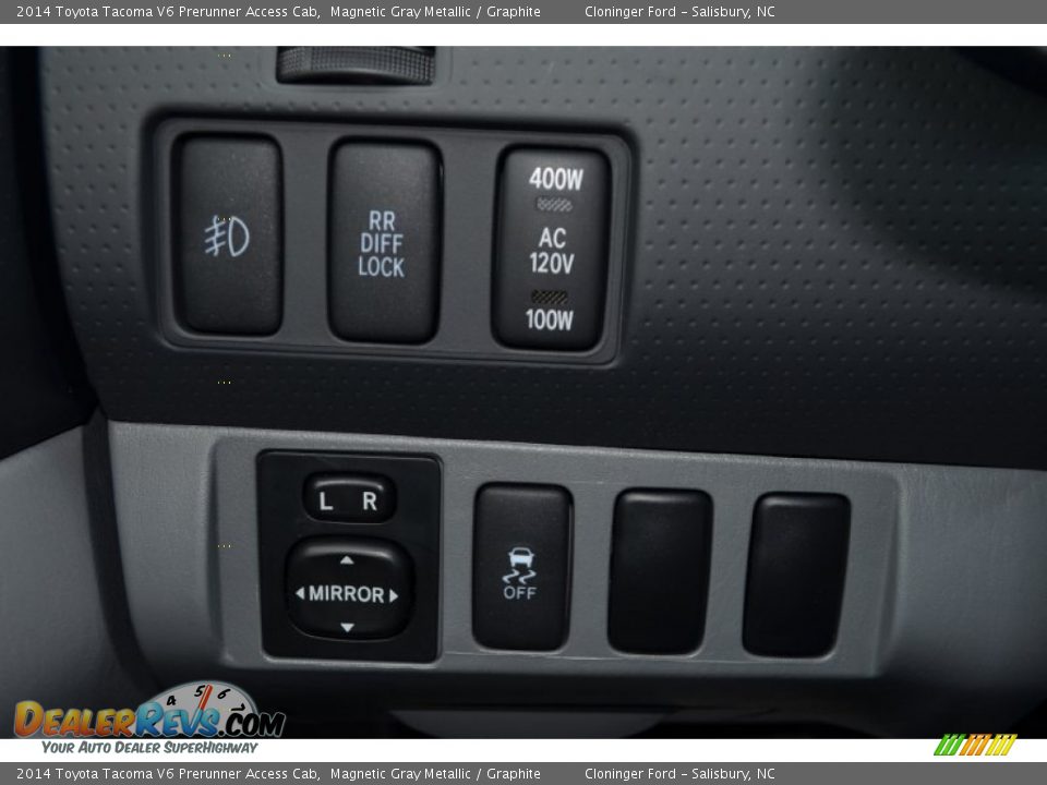 2014 Toyota Tacoma V6 Prerunner Access Cab Magnetic Gray Metallic / Graphite Photo #23