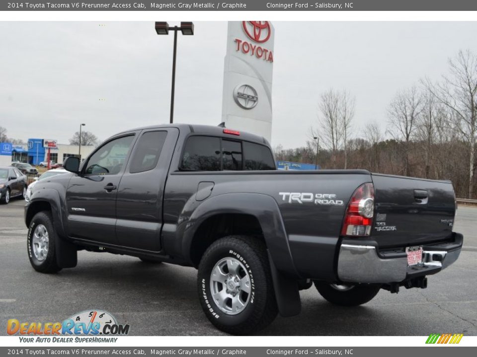 2014 Toyota Tacoma V6 Prerunner Access Cab Magnetic Gray Metallic / Graphite Photo #25