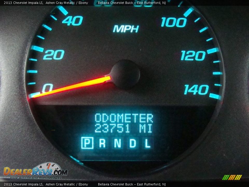2013 Chevrolet Impala LS Ashen Gray Metallic / Ebony Photo #10