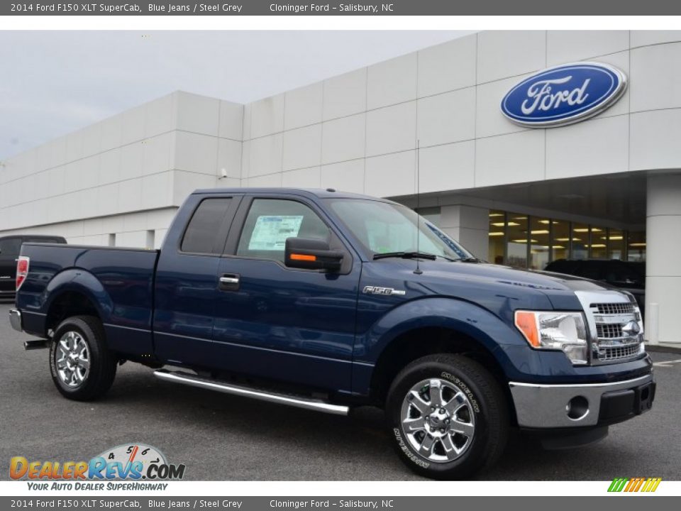 Front 3/4 View of 2014 Ford F150 XLT SuperCab Photo #1