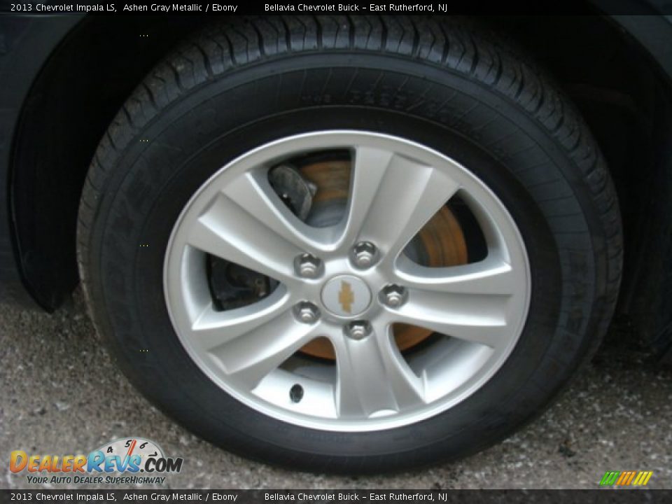 2013 Chevrolet Impala LS Ashen Gray Metallic / Ebony Photo #14
