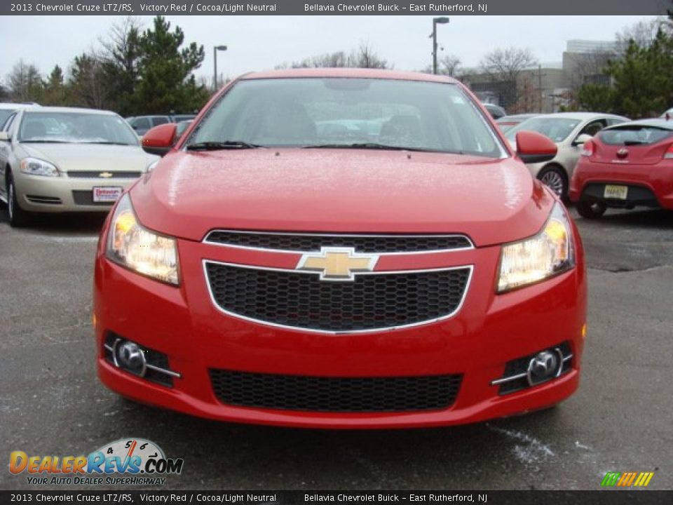 2013 Chevrolet Cruze LTZ/RS Victory Red / Cocoa/Light Neutral Photo #2