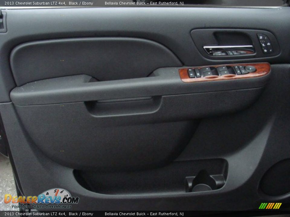 2013 Chevrolet Suburban LTZ 4x4 Black / Ebony Photo #6