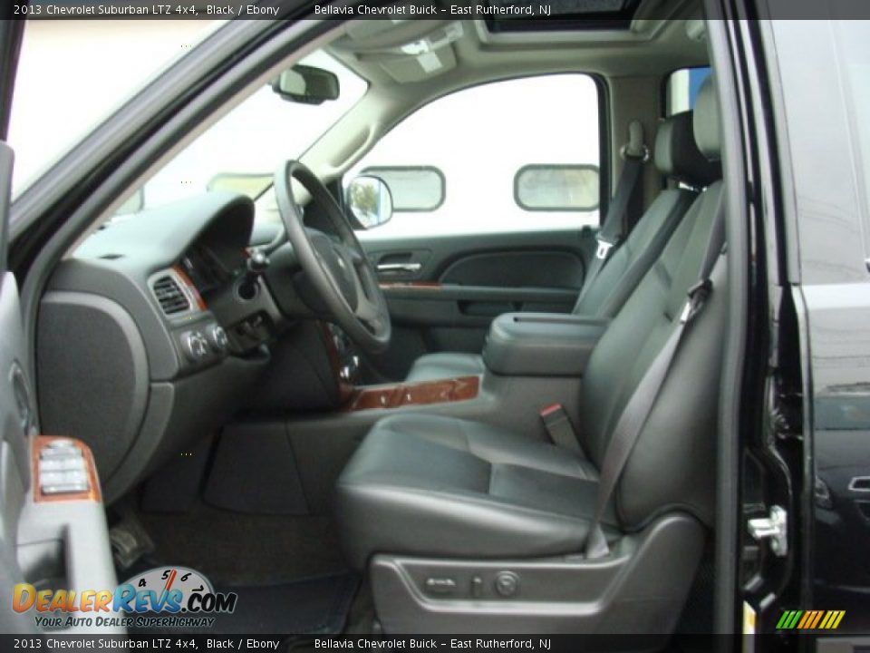 2013 Chevrolet Suburban LTZ 4x4 Black / Ebony Photo #7
