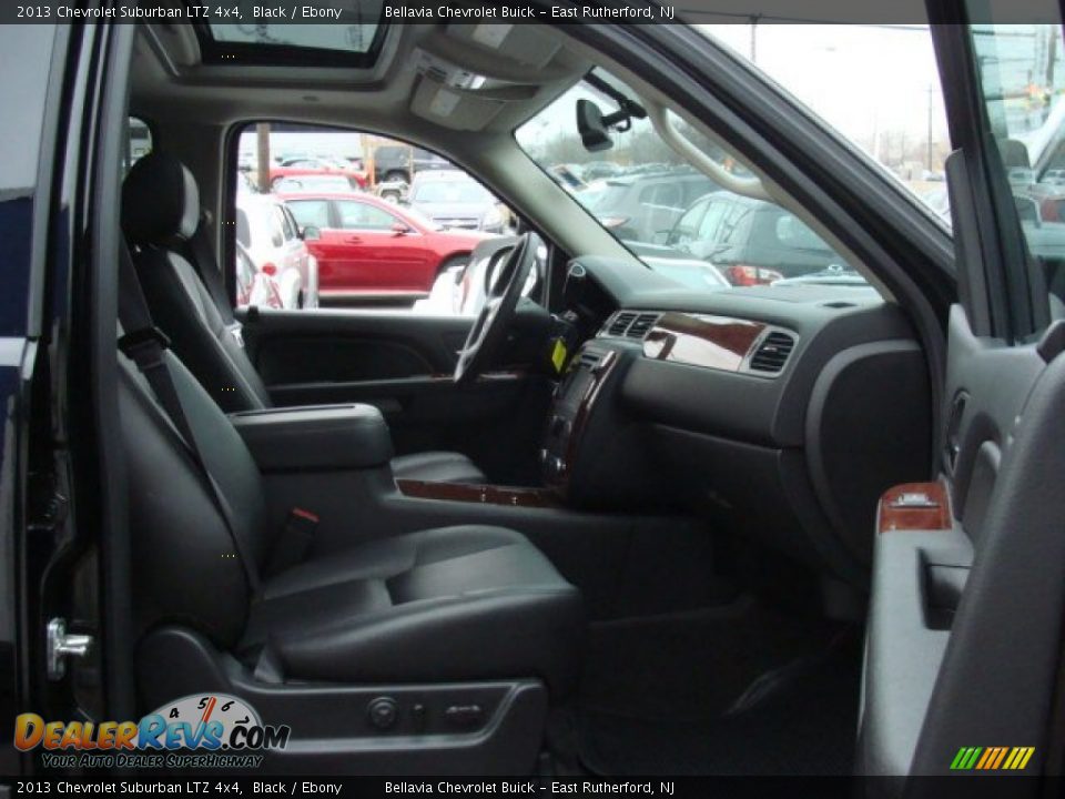 2013 Chevrolet Suburban LTZ 4x4 Black / Ebony Photo #8