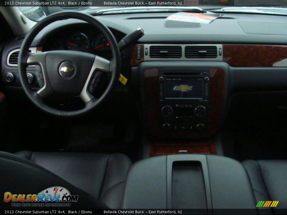 2013 Chevrolet Suburban LTZ 4x4 Black / Ebony Photo #9