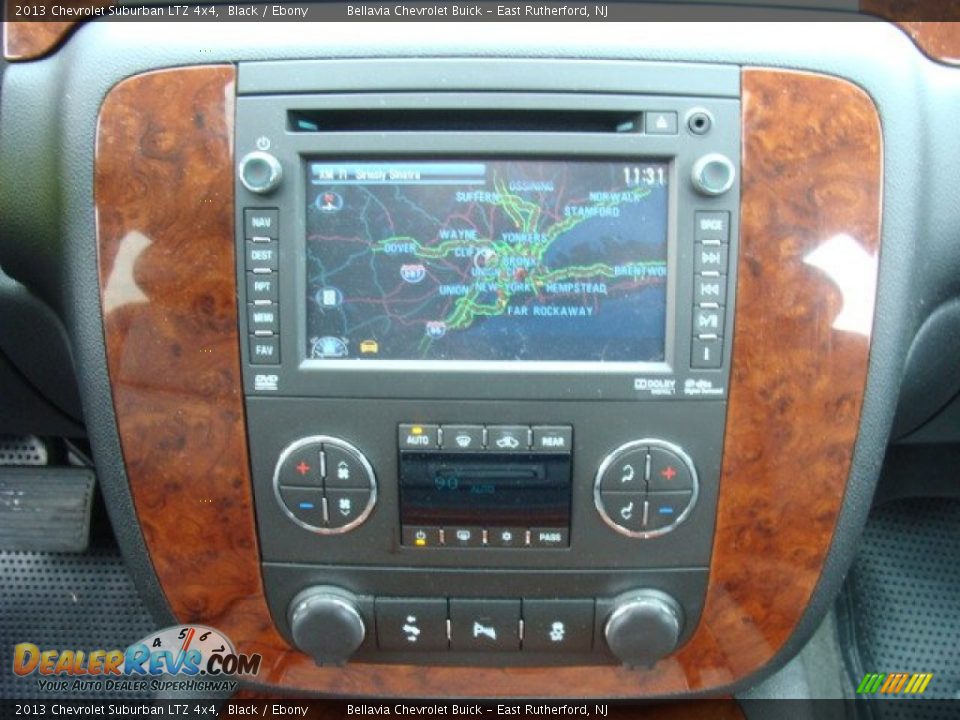 2013 Chevrolet Suburban LTZ 4x4 Black / Ebony Photo #11