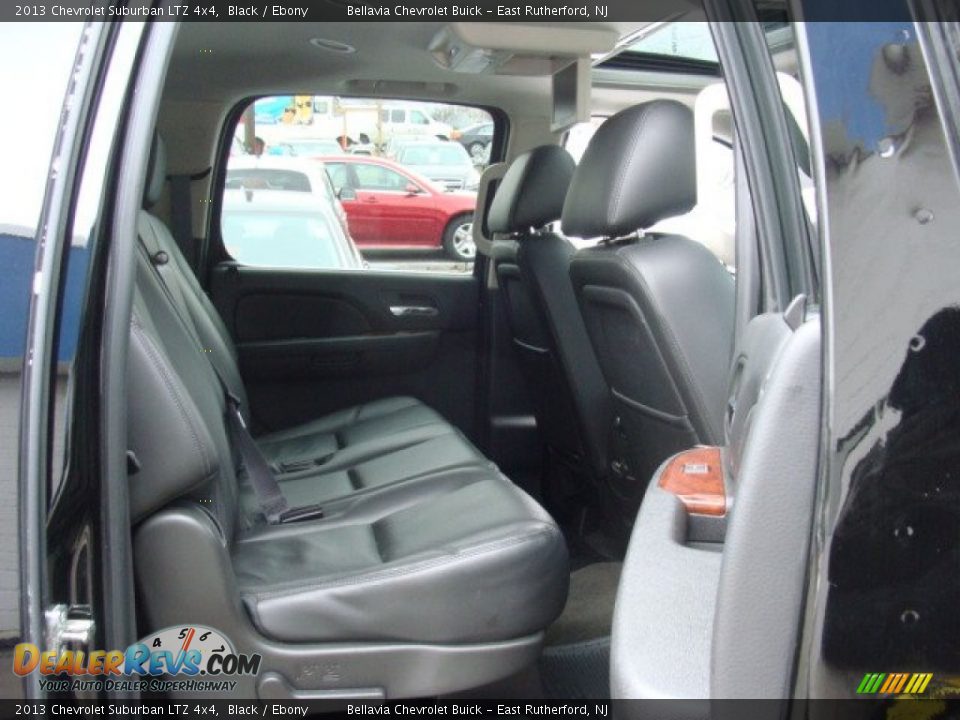 2013 Chevrolet Suburban LTZ 4x4 Black / Ebony Photo #12