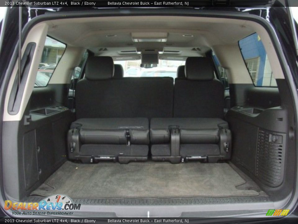 2013 Chevrolet Suburban LTZ 4x4 Black / Ebony Photo #13