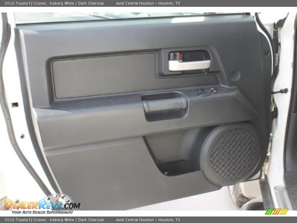 2010 Toyota FJ Cruiser Iceberg White / Dark Charcoal Photo #13