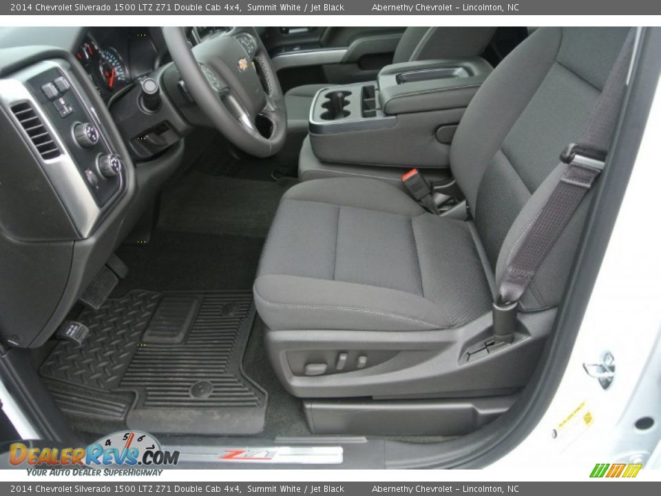 2014 Chevrolet Silverado 1500 LTZ Z71 Double Cab 4x4 Summit White / Jet Black Photo #8