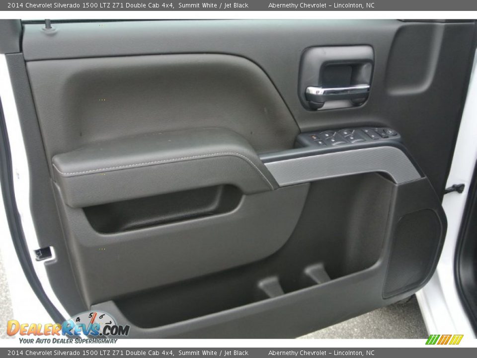 2014 Chevrolet Silverado 1500 LTZ Z71 Double Cab 4x4 Summit White / Jet Black Photo #9