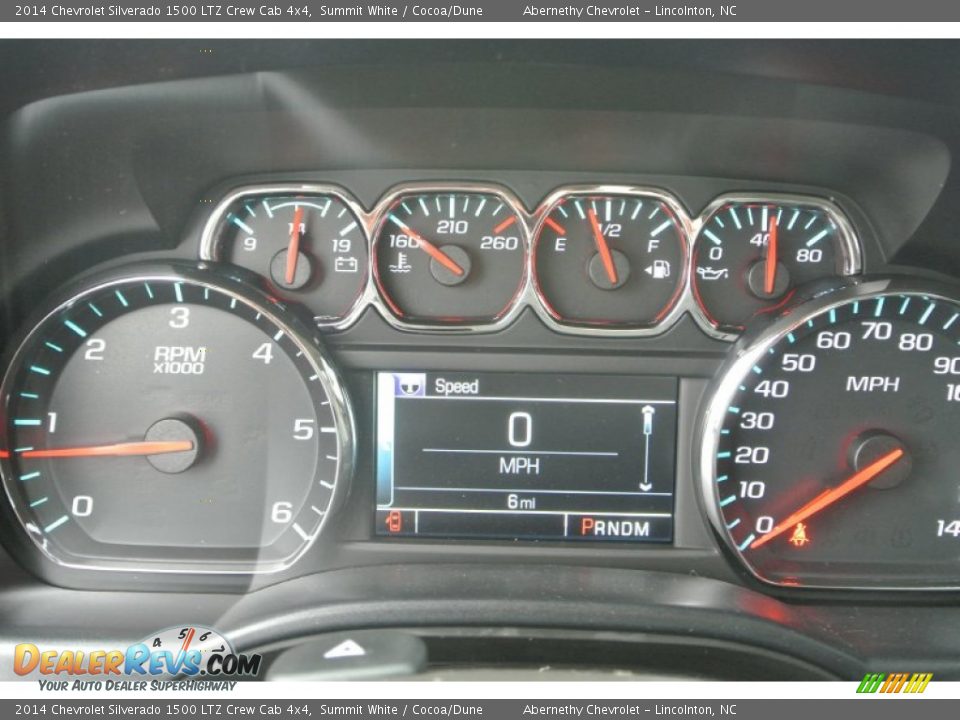 2014 Chevrolet Silverado 1500 LTZ Crew Cab 4x4 Summit White / Cocoa/Dune Photo #15