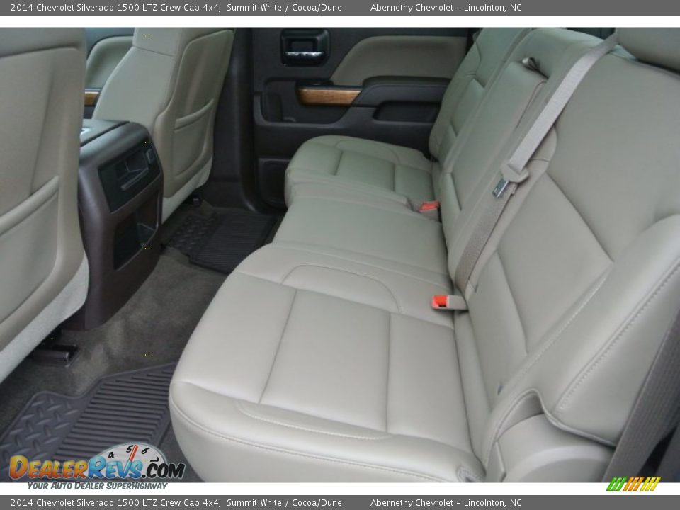 2014 Chevrolet Silverado 1500 LTZ Crew Cab 4x4 Summit White / Cocoa/Dune Photo #16