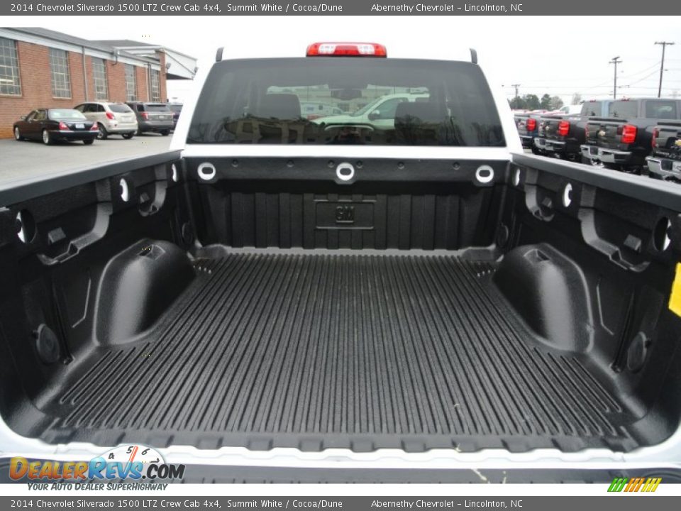 2014 Chevrolet Silverado 1500 LTZ Crew Cab 4x4 Summit White / Cocoa/Dune Photo #17