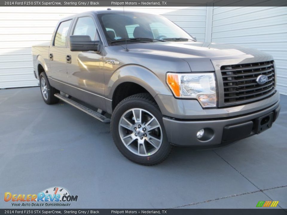 2014 Ford F150 STX SuperCrew Sterling Grey / Black Photo #2