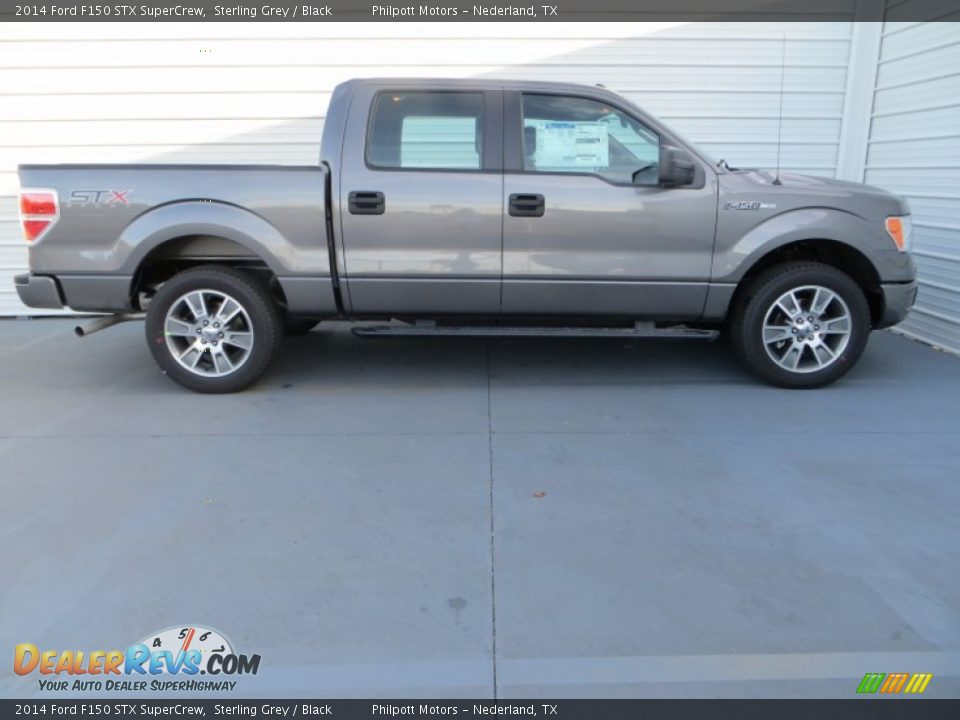 Sterling Grey 2014 Ford F150 STX SuperCrew Photo #3