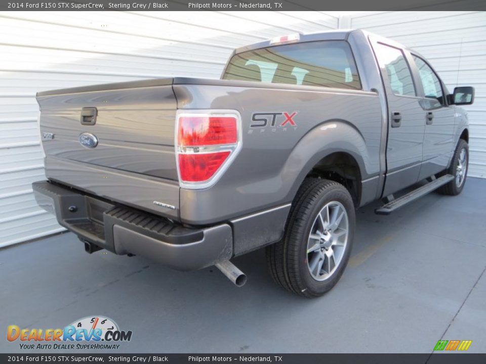 2014 Ford F150 STX SuperCrew Sterling Grey / Black Photo #4