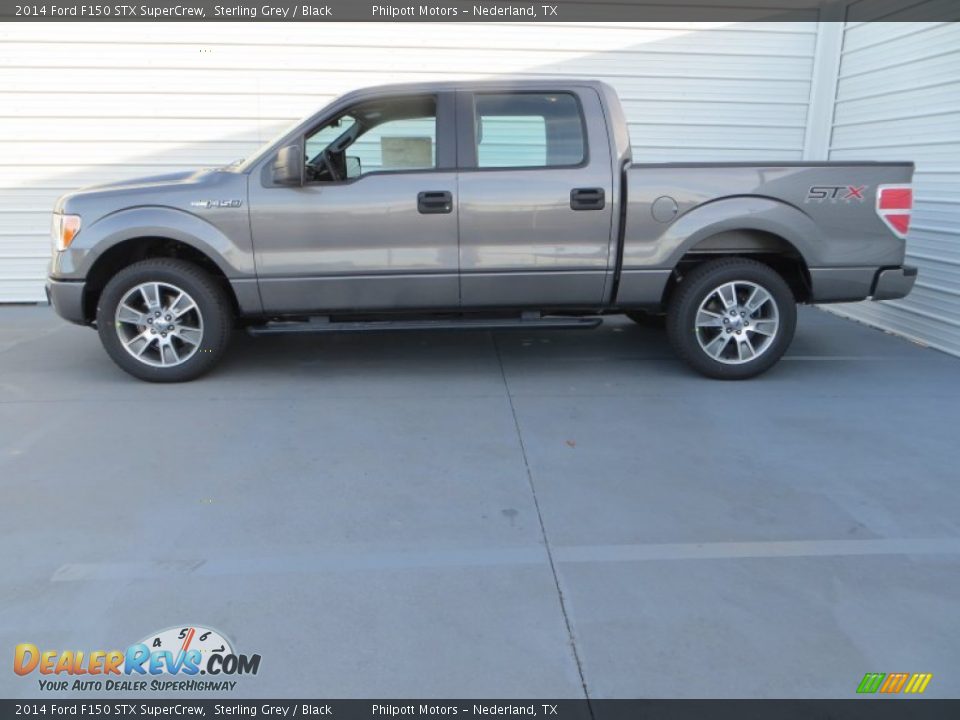 2014 Ford F150 STX SuperCrew Sterling Grey / Black Photo #6
