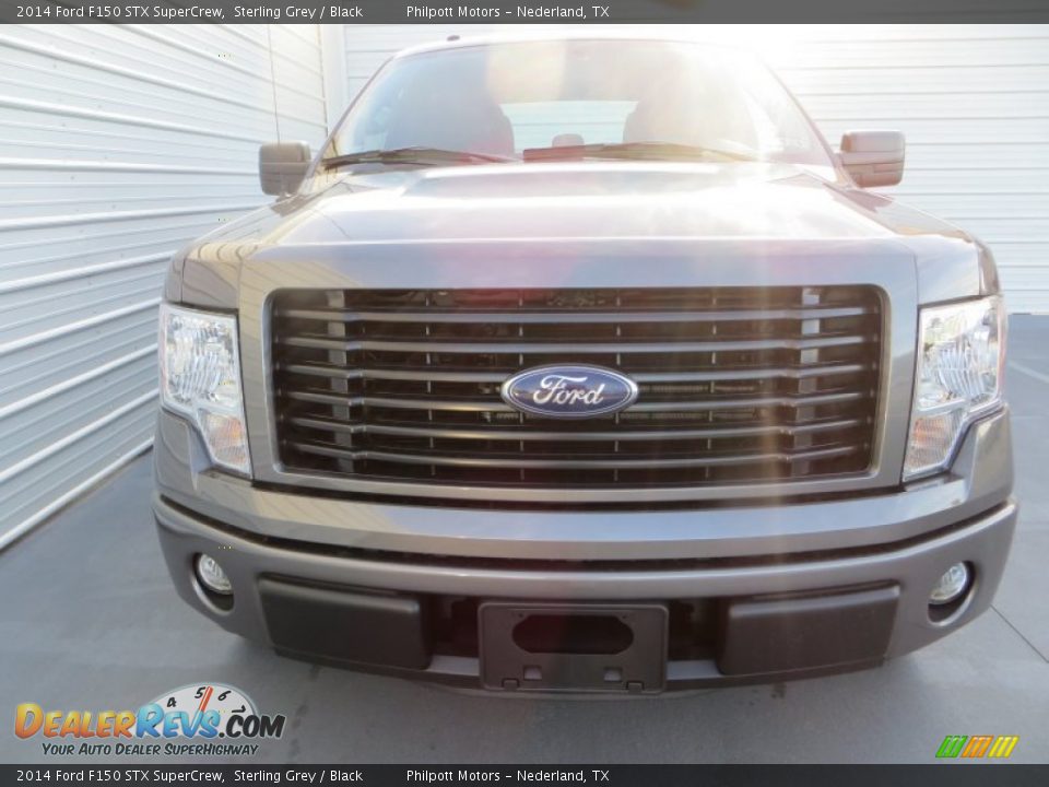 2014 Ford F150 STX SuperCrew Sterling Grey / Black Photo #8