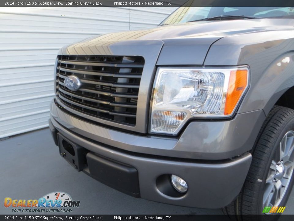 2014 Ford F150 STX SuperCrew Sterling Grey / Black Photo #11