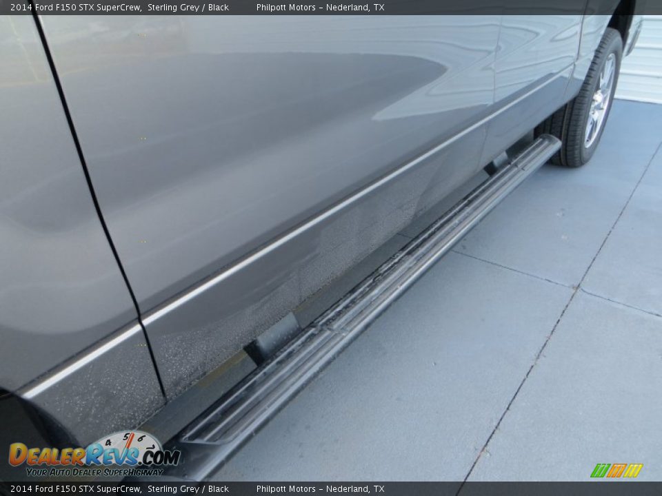 2014 Ford F150 STX SuperCrew Sterling Grey / Black Photo #14