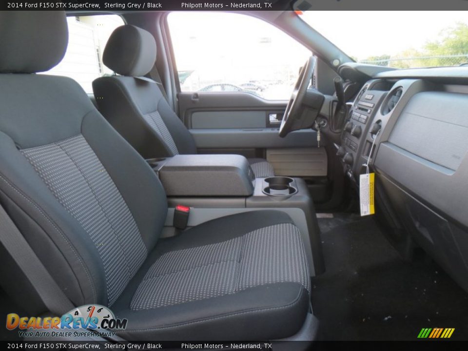 2014 Ford F150 STX SuperCrew Sterling Grey / Black Photo #22