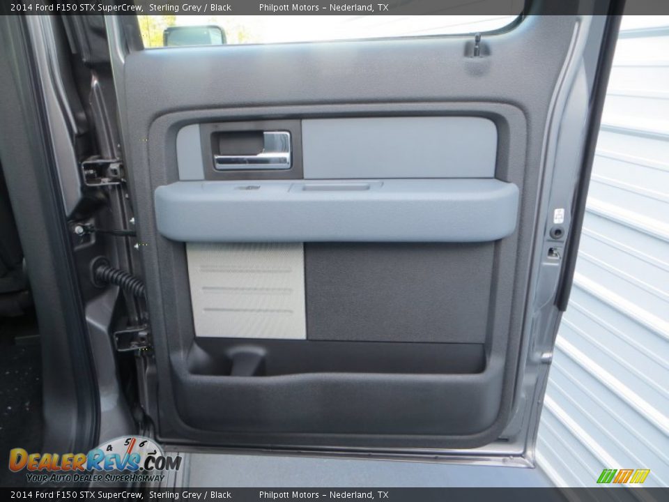 2014 Ford F150 STX SuperCrew Sterling Grey / Black Photo #23