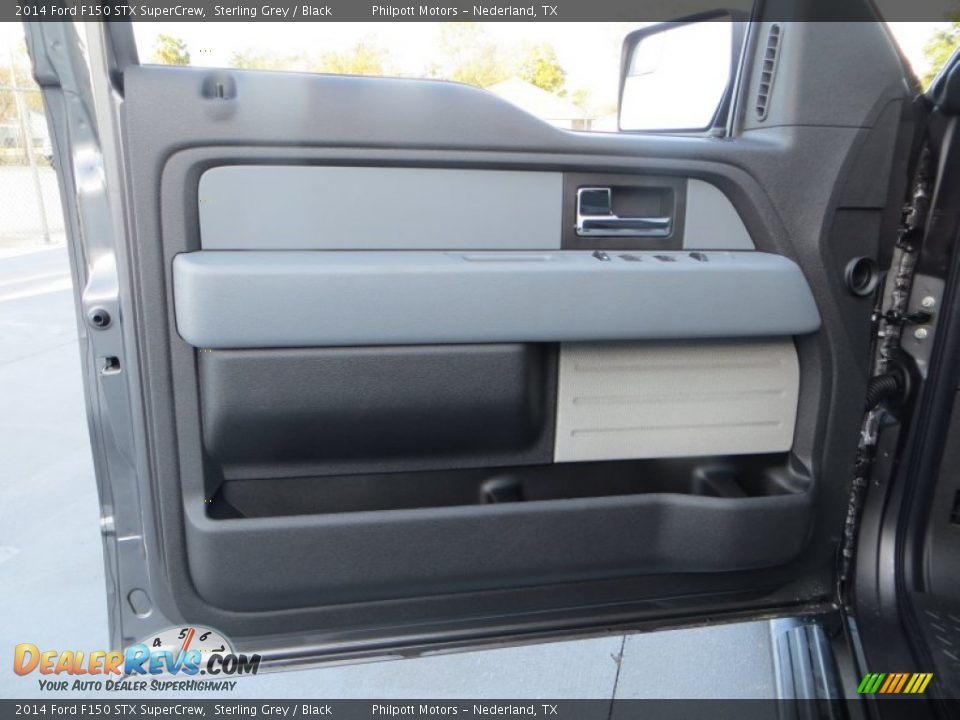 2014 Ford F150 STX SuperCrew Sterling Grey / Black Photo #25