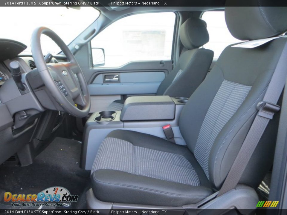 Front Seat of 2014 Ford F150 STX SuperCrew Photo #28