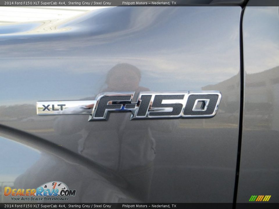 2014 Ford F150 XLT SuperCab 4x4 Sterling Grey / Steel Grey Photo #13