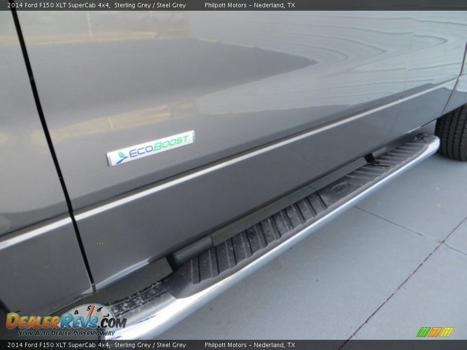 2014 Ford F150 XLT SuperCab 4x4 Sterling Grey / Steel Grey Photo #15