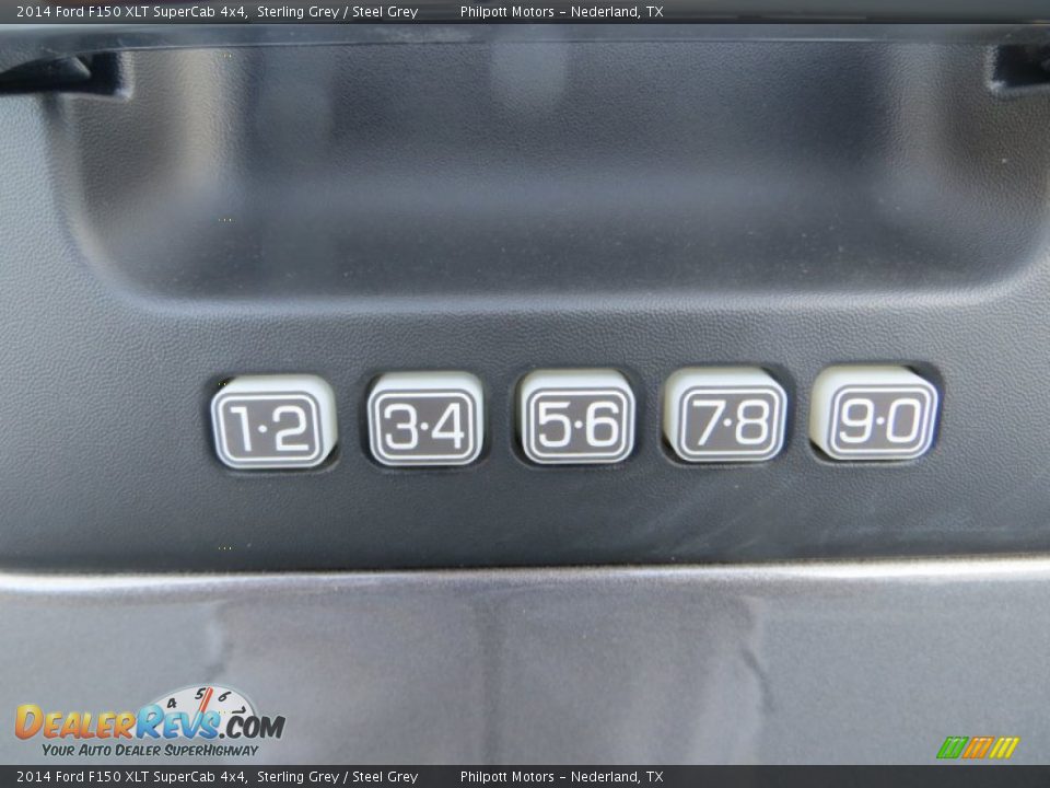 2014 Ford F150 XLT SuperCab 4x4 Sterling Grey / Steel Grey Photo #16